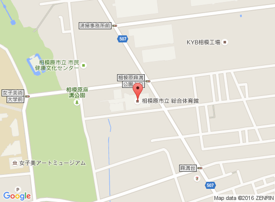 総合体育館マップ